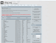 Tablet Screenshot of nlog.org